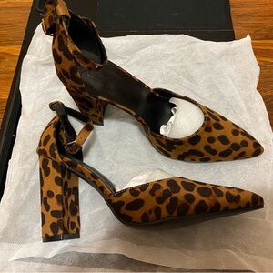Leopard Print Women's Heels